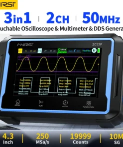 FNIRSI 2C53P 50MHz Dual Channel Oscilloscope 3IN1